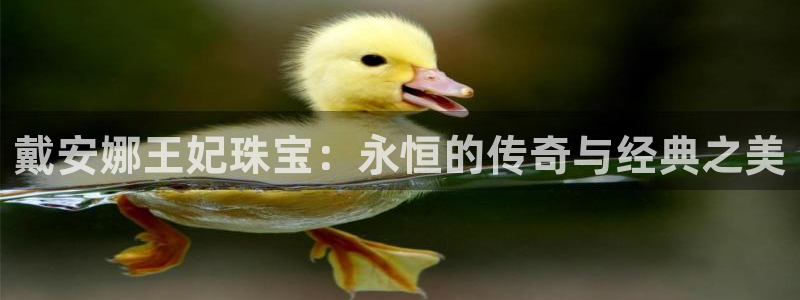 新宝5娱乐方：戴安娜王妃珠宝：永恒的传奇与经典之美