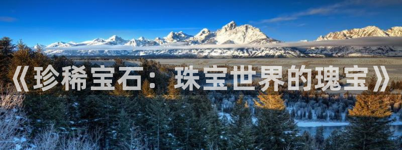 新宝5下载网址：《珍稀宝石：珠宝世界的瑰宝》