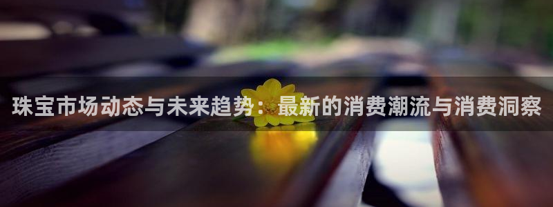 新宝5电脑：珠宝市场动态与未来趋势：最新的消费潮流与消费洞察