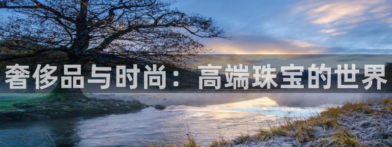 新宝5内部：奢侈品与时尚：高端珠宝的世界