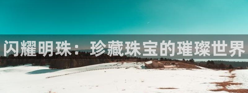 新宝5娱乐学：闪耀明珠：珍藏珠宝的璀璨世界