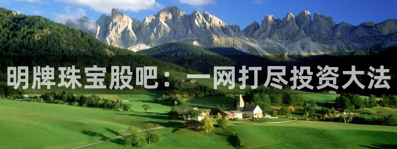 新宝j2O5O5O：明牌珠宝股吧：一网打尽投资大法