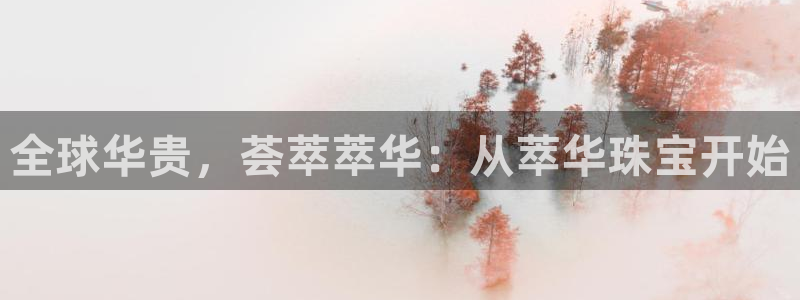 新宝5客户端登录：全球华贵，荟萃萃华：从萃华珠宝开始