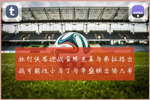 独行侠客迎战黄蜂克莱与弗拉格出战可能性小马丁与华盛顿出场几率高