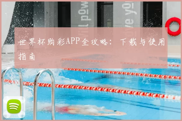 世界杯购彩APP全攻略：下载与使用指南